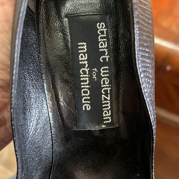 STUART WEITZMAN | Reptile Heels - Size 9 1/2 B - Picture 5 of 9